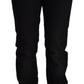 Chic Black Low Waist Skinny Denim