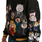 Black YEAR OF THE PIG Bomber Jacket