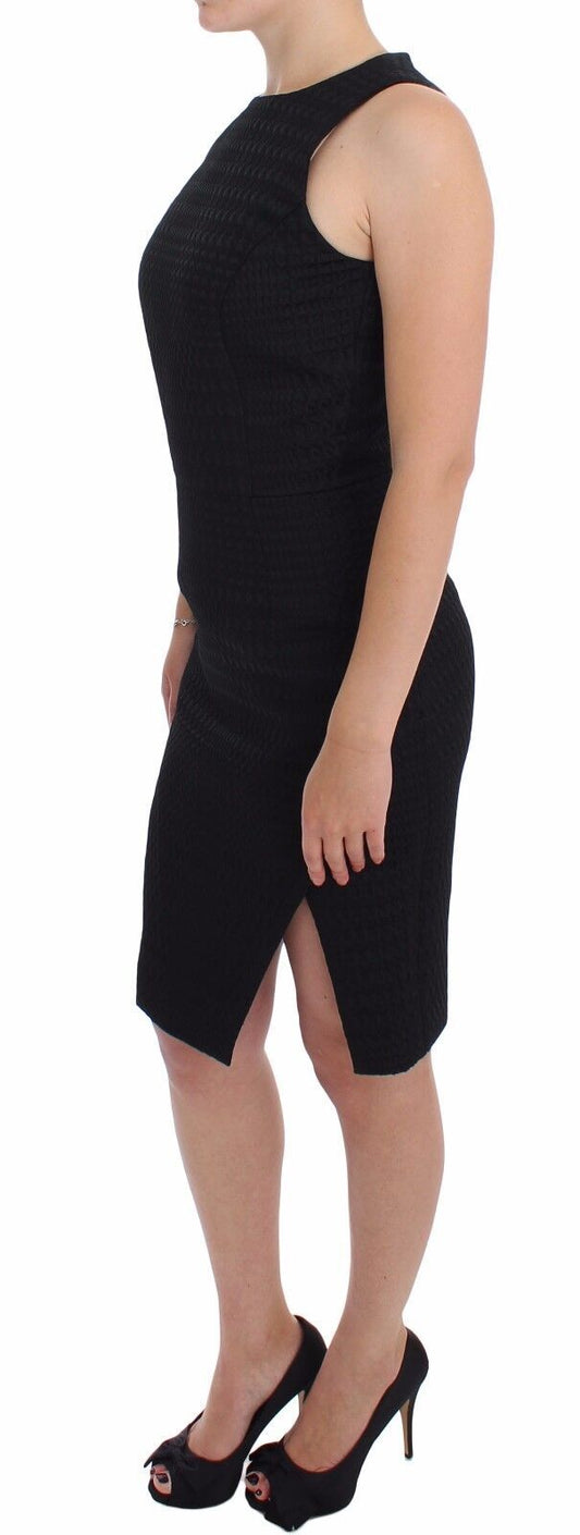 Elegant Sheath Black Dress for Formal Occasions