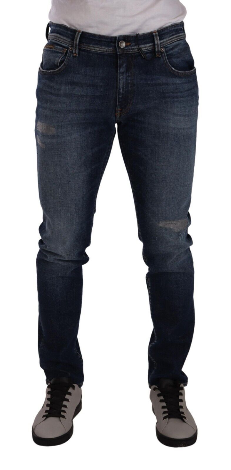 Elite Slim Fit Washed Denim Jeans