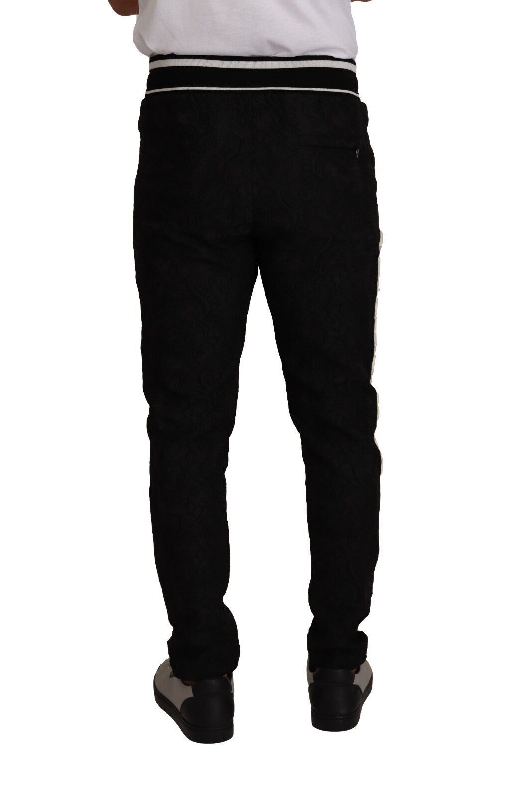 Elegant Black Jogging Sweat Pants