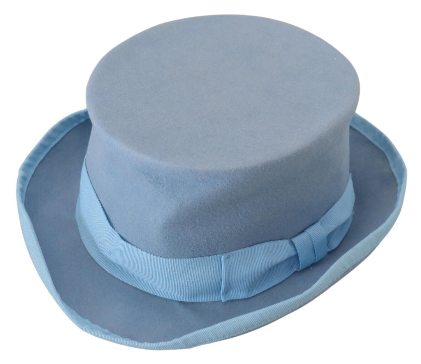 Elegant Light Blue Top Hat