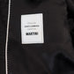 Elegant Black Martini Suit Jacket & Vest Ensemble