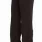 Chic Brown Casual Trousers for Sophisticated Style