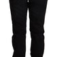 Chic Black Low Waist Skinny Denim