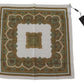 Multicolor Patterned Square Handkerchief Scarf