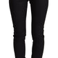Chic High-Waisted Slim Fit Trousers