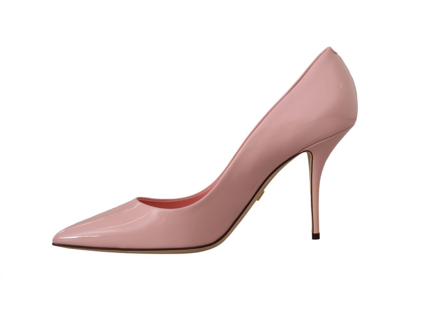 Elegant Pink Patent Leather Heels