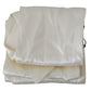 Ivory Silk Stretch Men's Skinny Scarf