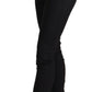 Chic High-Waisted Slim Fit Trousers