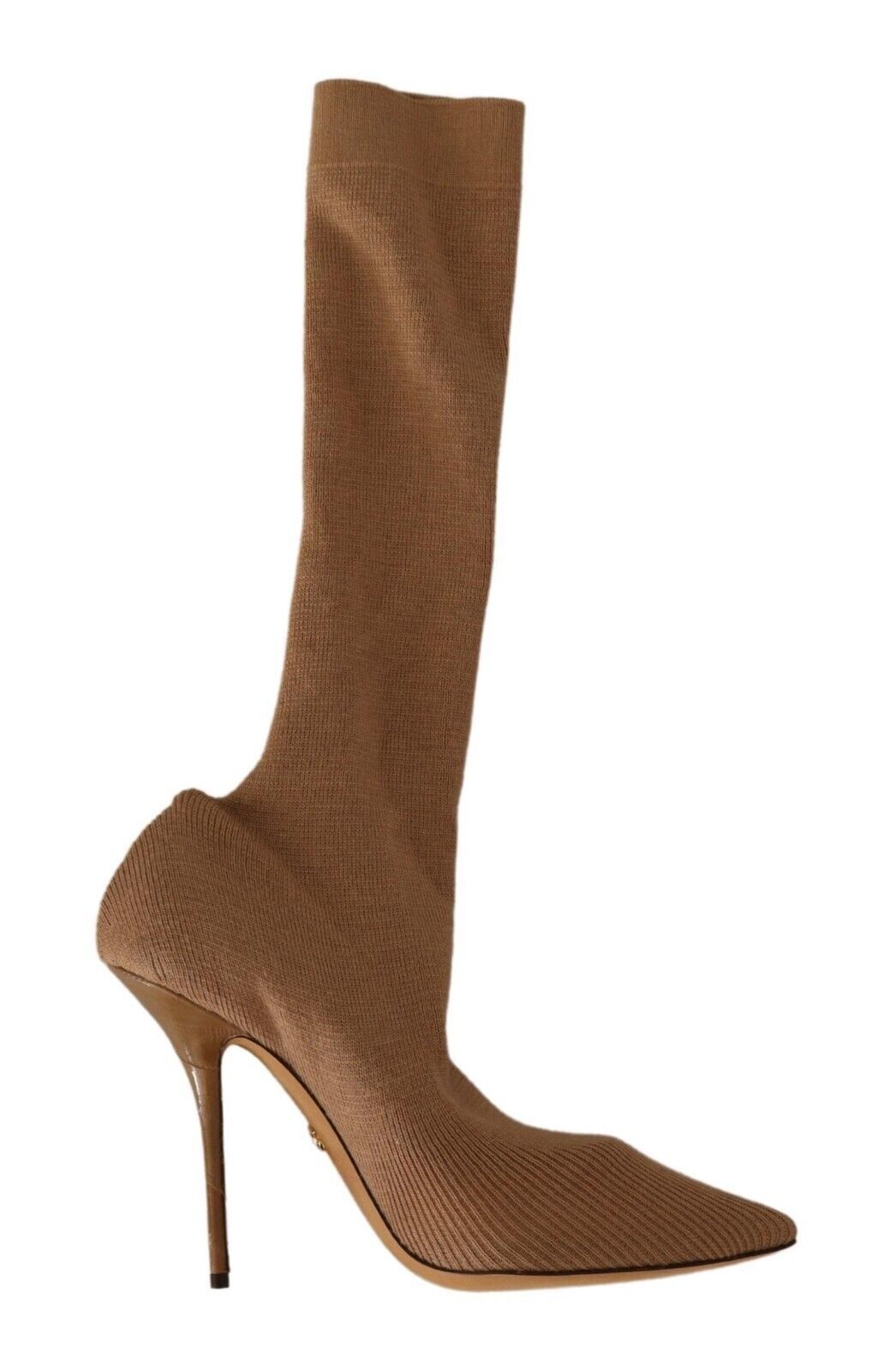 Chic Wool Eelskin Stiletto Booties