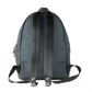 Kent Sport Mens Navy Blue Canvas Fabric Shoulder Backpack Book Bag