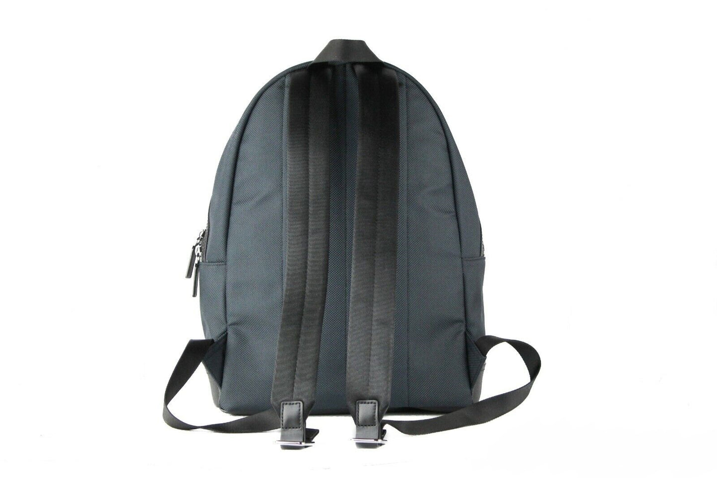 Kent Sport Mens Navy Blue Canvas Fabric Shoulder Backpack Book Bag