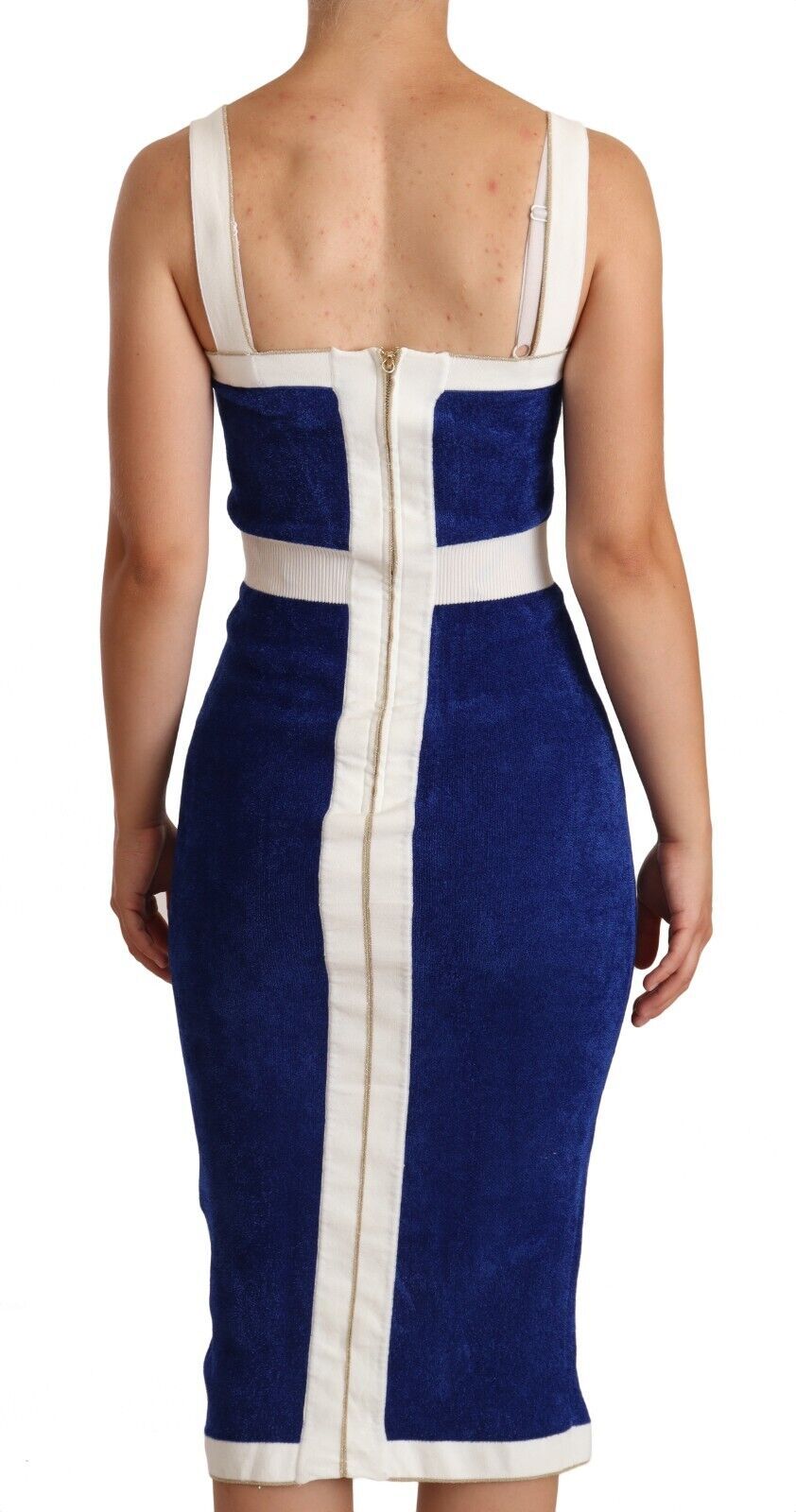 Sleek Sleeveless Bodycon Midi Dress