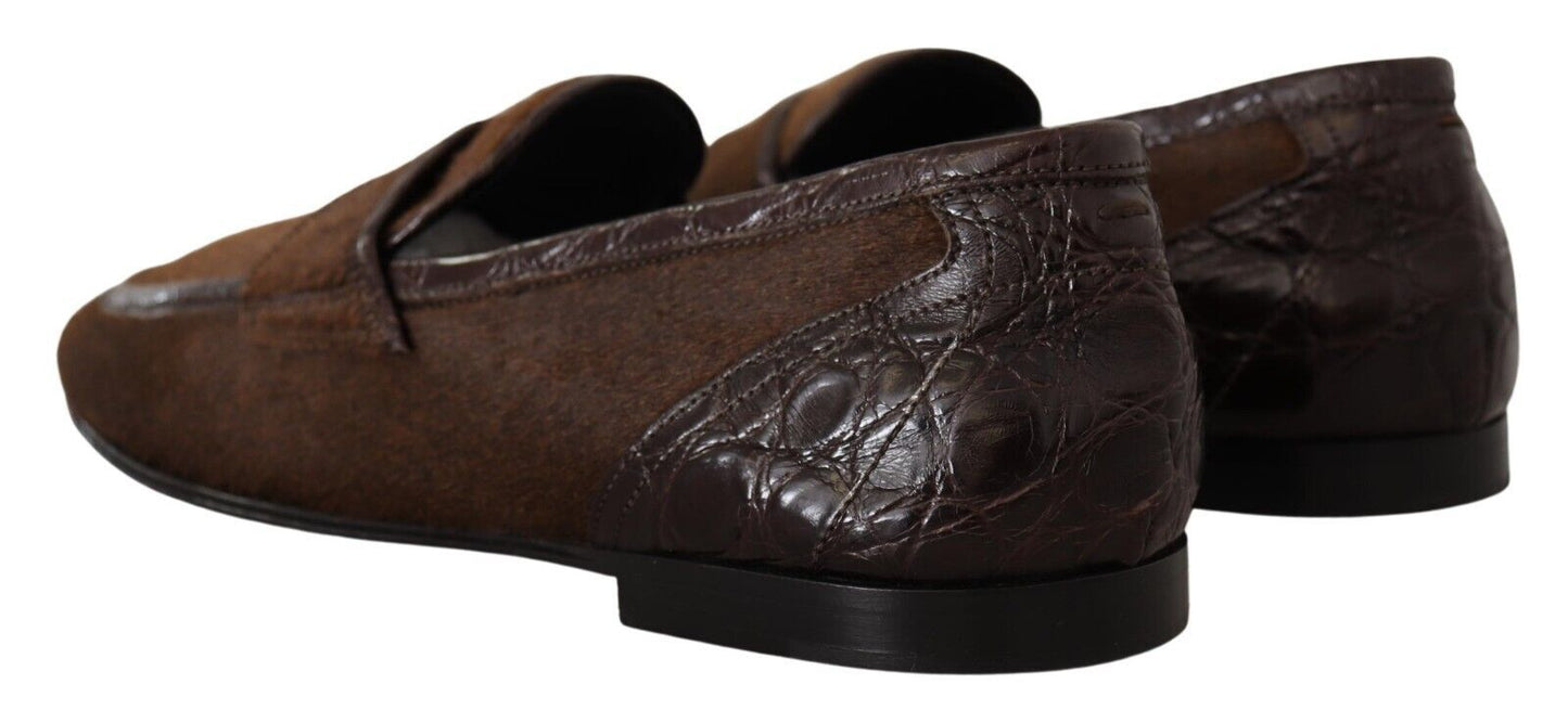 Exquisite Exotic Leather Loafers