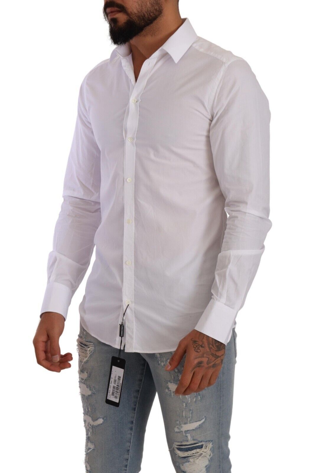 Glamorous Gold Slim Fit Dress Shirt