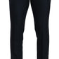 Elegant Slim Fit Cashmere-Silk Dress Pants