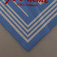 Blue White Striped St. Tropez Handkerchief  Scarf