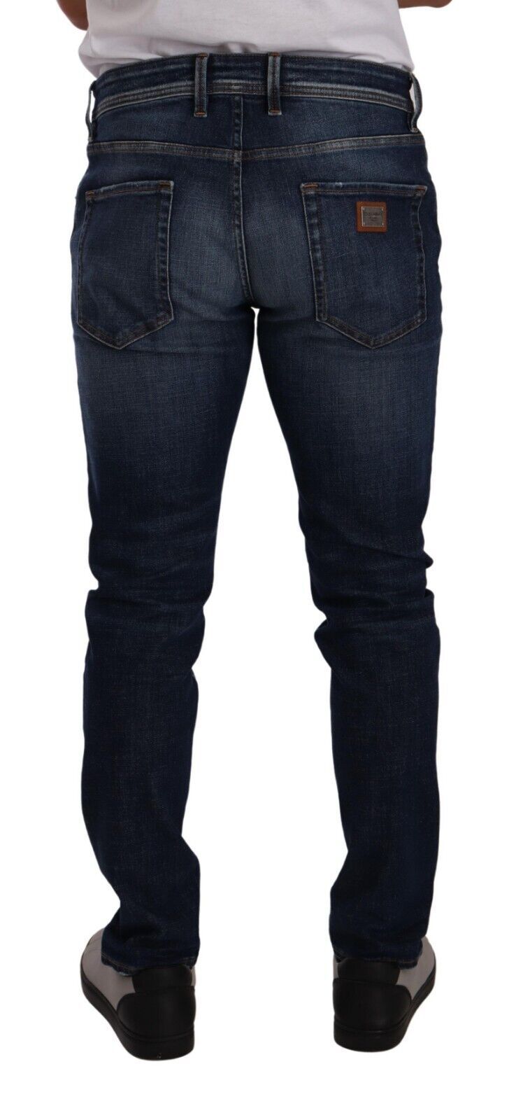 Elite Slim Fit Washed Denim Jeans