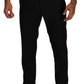 Elegant Slim-Fit Tuxedo Trousers