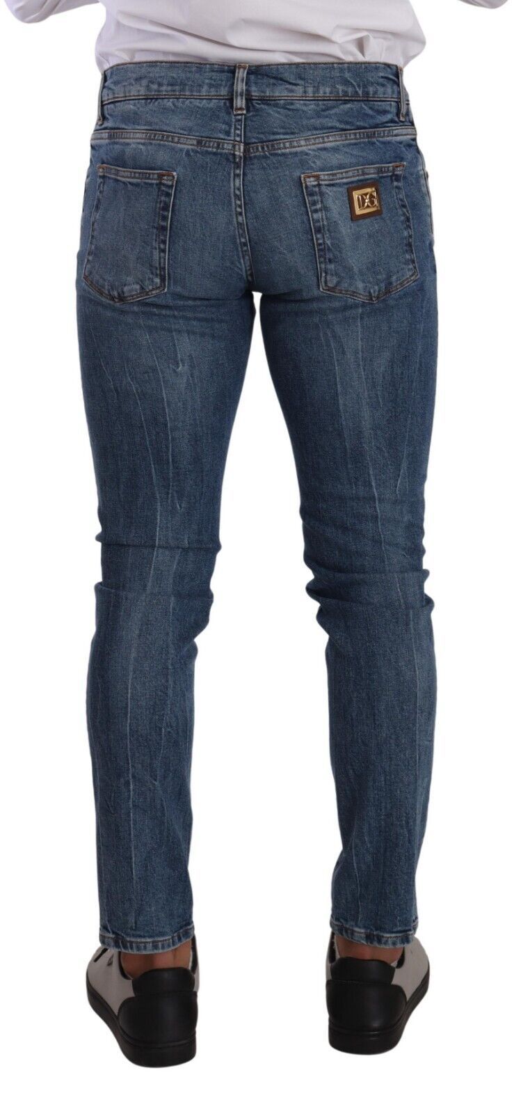 Elegant Stretch Slim Fit Denim Jeans