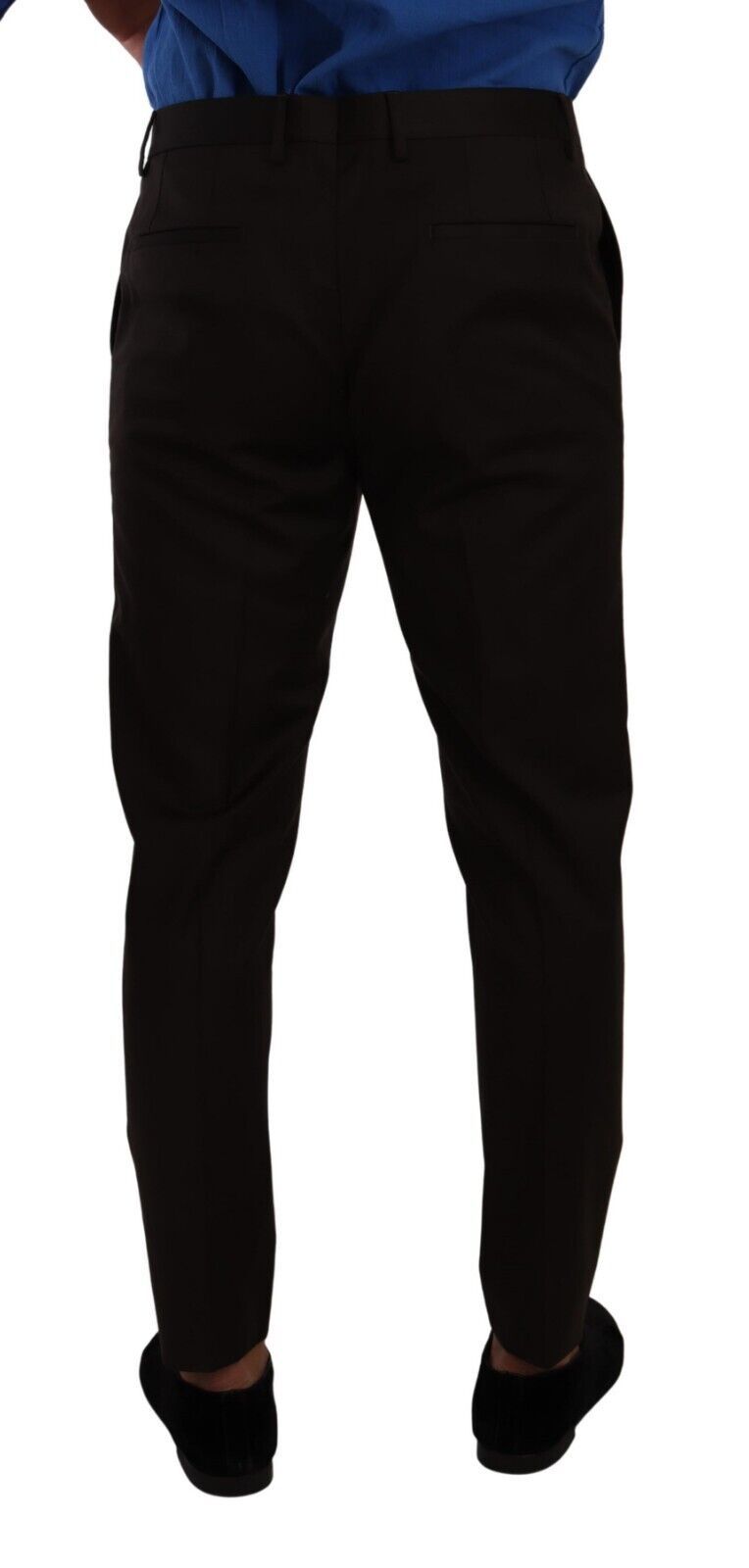 Chic Slim Fit Wool Dress Pants