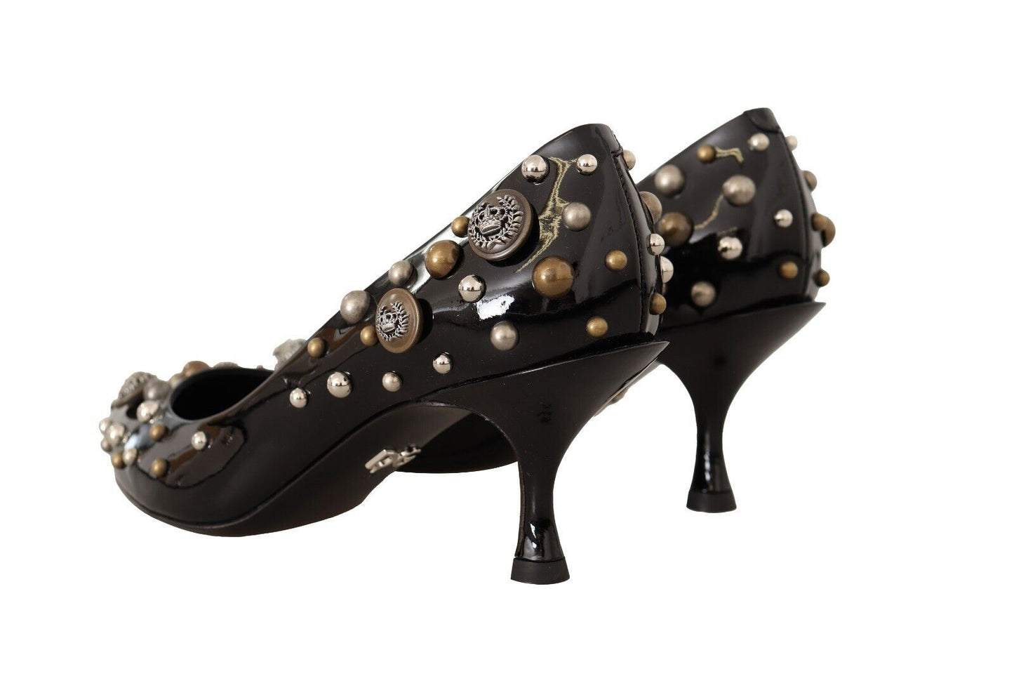 Chic Studded Leather Pumps