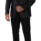 Sicilian Elegance Silk Blazer & Vest Set