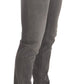 Sleek Washed Grey Slim Fit Denim