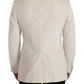 Elegant Off White Slim Fit Blazer