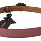 Regal Heart Buckle Patent Leather Belt