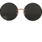 Chic Gold and Gray Designer Sunglasses