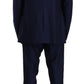 Elegant Martini Wool Two-Piece Men's Suit