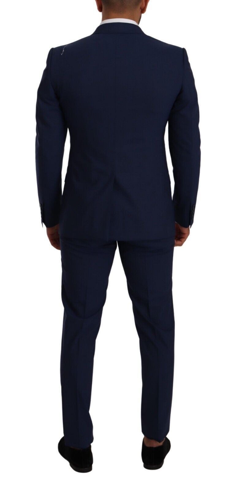 Elegant Slim Fit Wool Blend Three Piece Suit