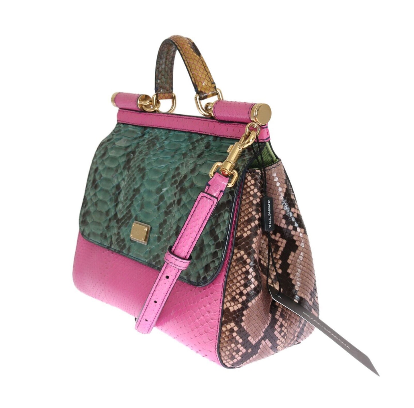 Elegant Exotic Leather Miss Sicily Bag