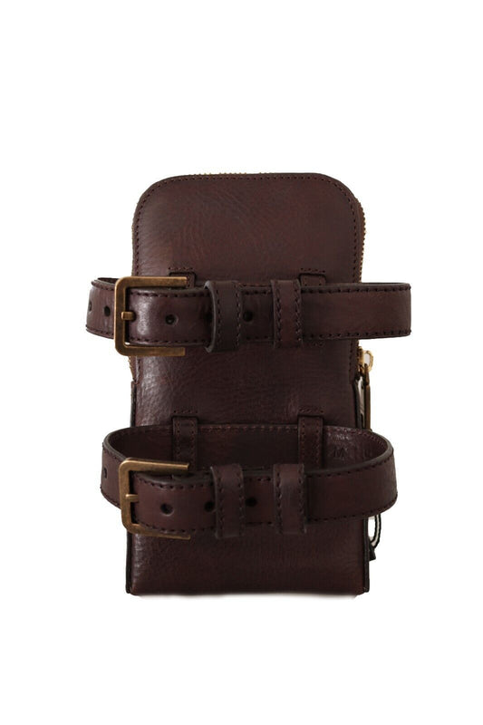 Elegant Dual-Strap Leather Multi Kit