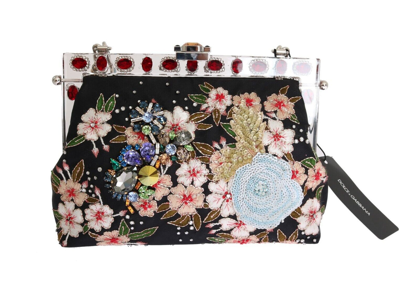 Elegant VANDA Evening Clutch with Exotic Detailing