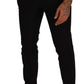 Elegant Slim Fit Tuxedo Trousers