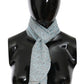 Light Blue Bandana Wrap Shawl Foulard Scarf