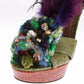 Crystal Enchanted Ankle Strap Sandals