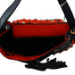 Chic Red Shoulder Tote with Leather Strap