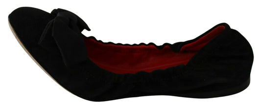 Elegant Silk-Blend Ballerina Flats