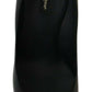 Black Patent Leather Heels Pumps