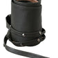 Elegant Dark Brown Leather Fashion Belt