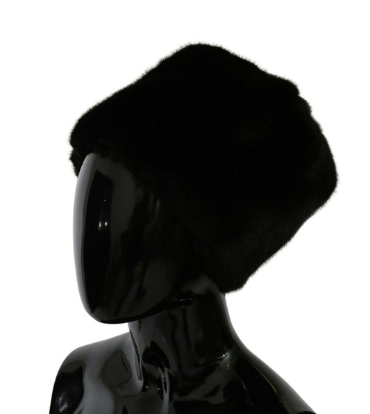 Elegant Black Beanie Hat for Sophisticated Style