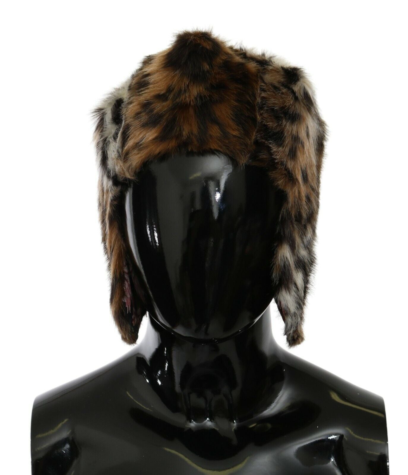 Elegant Leopard Pattern Russian Hat