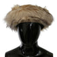 Timeless Beige Cashmere Beret Cap