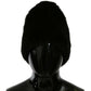 Black Silk Mink Fur Women Beanie Hat