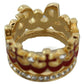Regal Crown-Inspired Crystal Ring