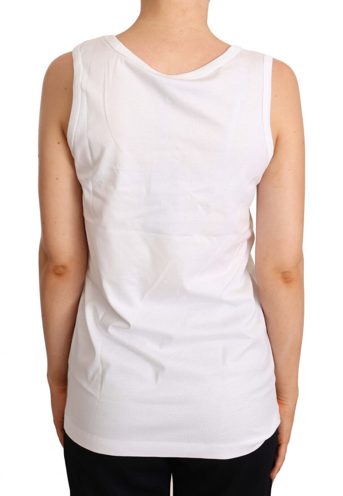 Elegant Sleeveless Ace of Hearts Tank Top